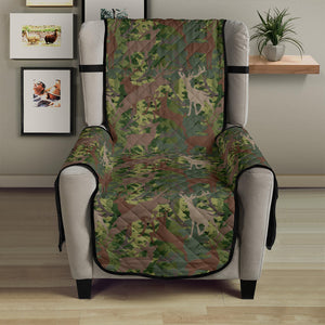 Deer Camouflage Style Pattern Furniture Slipcovers