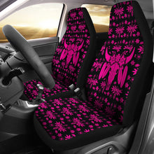 Load image into Gallery viewer, Hot Pink Boho Pattern Car Seat Covers

