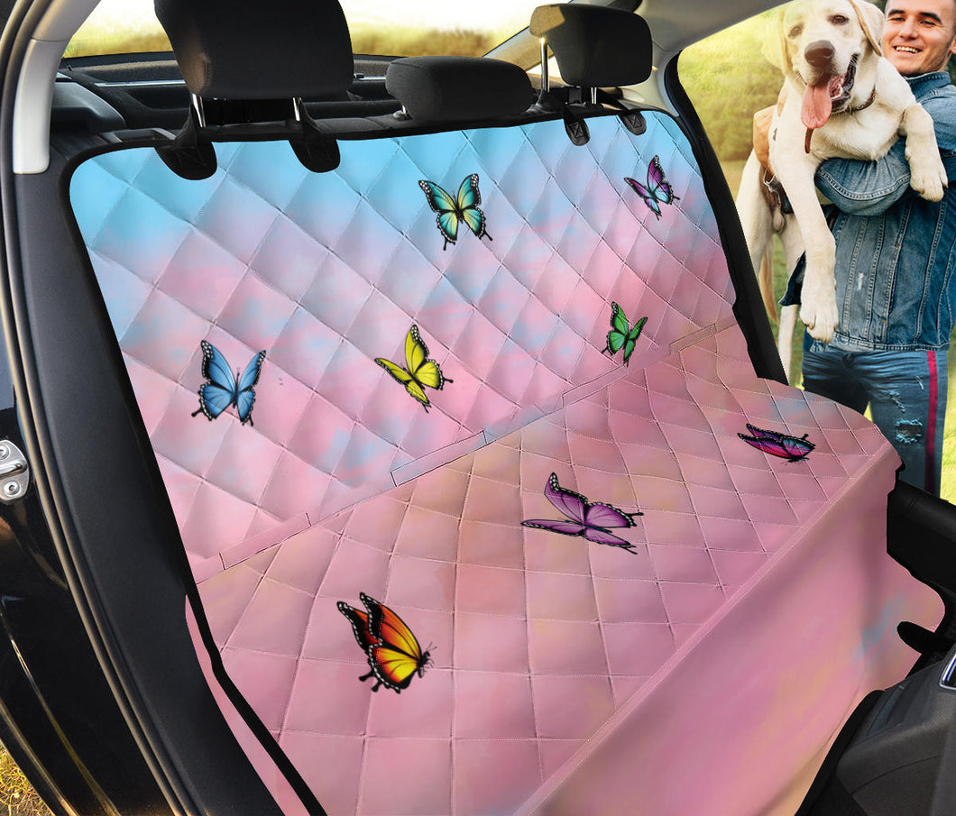 Butterfly Lover Back Seat Cover For Pets