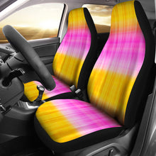Load image into Gallery viewer, Pink and Yellow Tie Dye Car Seat Covers Seat Protectors
