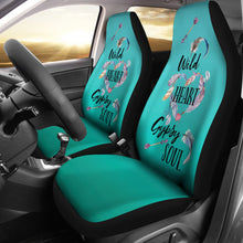 Load image into Gallery viewer, Wild Heart Gypsy Soul Ombre Car Seat Covers

