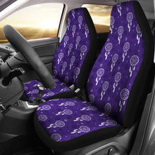 Load image into Gallery viewer, Purple Dreamcatcher Car Seat Covers
