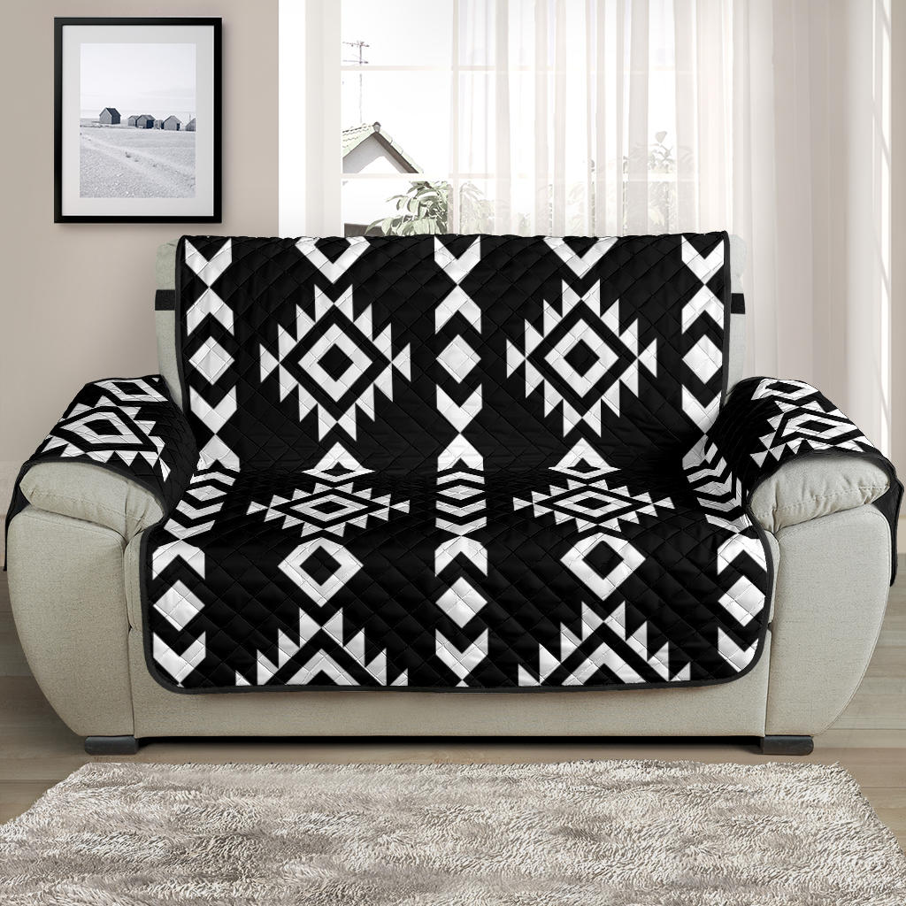 Black and White Ethnic Tribal Pattern on 48