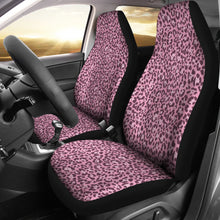 Load image into Gallery viewer, Pink Leopard Print Car Seat Covers Leopard Skin
