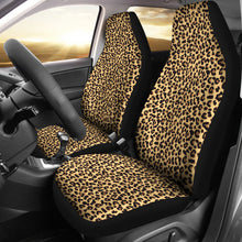 Load image into Gallery viewer, Light Colored Leopard Print Car Seat Covers Set
