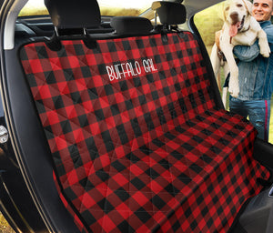 Buffalo Gal Back Seat Cover For Pets
