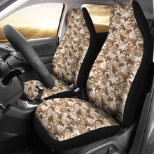 Load image into Gallery viewer, Tan camouflage car seat covers
