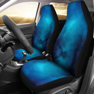 Blue Ombre Car Seat Covers