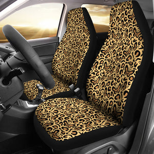 Leopard Butterfly Car Seat Covers Set