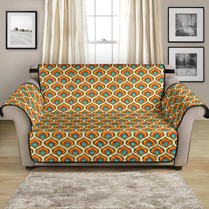 Retro Furniture Slipcovers Colorful Ogee Pattern Slip Cover Protector
