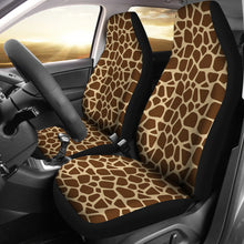 Load image into Gallery viewer, Giraffe Front Seat Covers To Match Pet Seat Cover
