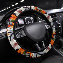 Load image into Gallery viewer, Tropical Flower Steering Wheel COver
