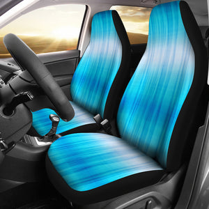 Blue Tie Dye Car Seat Covers