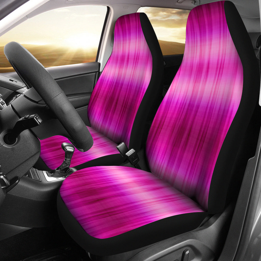 Hot Pink Tie Dye Car Seat Covers