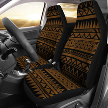 Load image into Gallery viewer, Brown and Black Tribal Car Seat Covers Seat Protectors
