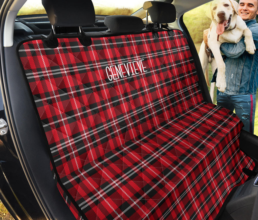 Genevieve  Back Seat Cover For Pets