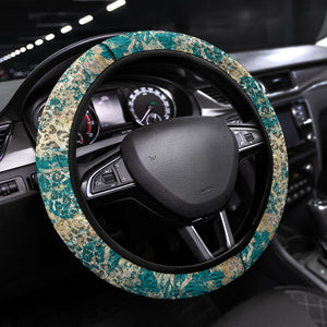Leopard cheetah western print steering wheel
