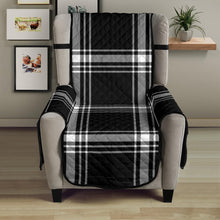 Load image into Gallery viewer, Plaid Armchair Slipcover Protector Cover For Up To 23&quot; Seat Width Chairs
