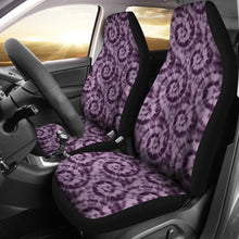 Load image into Gallery viewer, Purple Tie Dye Car Seat Covers Seat Protectors
