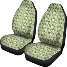 Load image into Gallery viewer, Mint With Jasmine Flowers Car Seat Covers
