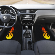 Load image into Gallery viewer, Flame Floor Mats Front and Back Set of 4
