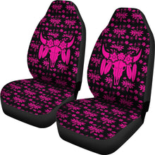 Load image into Gallery viewer, Hot Pink Boho Pattern Car Seat Covers
