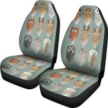 Load image into Gallery viewer, OWL SPIRIT CAR SEAT COVERS
