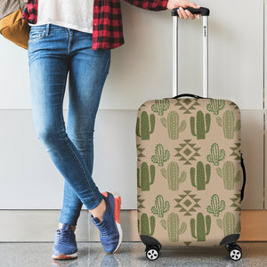 Desert Cactus Pattern Luggage Cover, Suitcase Protector