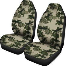 Load image into Gallery viewer, Gecko Camouflage Car Seat Covers Green and Black Camo
