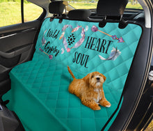 Load image into Gallery viewer, Wild Heart Gypsy Soul Back Bench Seat Cover Protector For Pets
