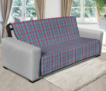 Load image into Gallery viewer, Red, White and Blue Plaid 70&quot; Futon Sofa Cover
