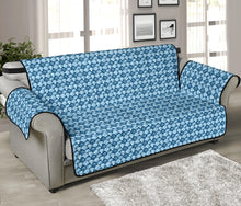 Load image into Gallery viewer, Small Blue Seashell Pattern Furniture Slipcovers
