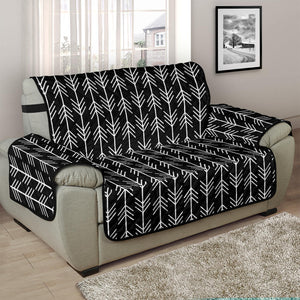 Black and White Arrow Pattern Furniture Slipcovers