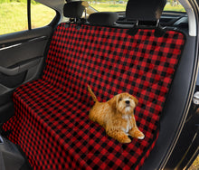 Load image into Gallery viewer, Red Buffalo Plaid Back Seat Matching
