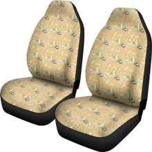 Load image into Gallery viewer, Tuscan Olives on Tan Stone Colored Background Car Seat Covers
