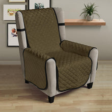 Load image into Gallery viewer, Custom Green Armchair Slipcover
