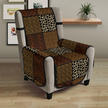 Load image into Gallery viewer, Animal Print Patchwork Pattern Furniture Slipcovers
