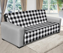 Load image into Gallery viewer, Buffalo Check Futon Sofa Slipcover Protector 70&quot; Seat Width

