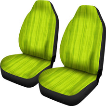 Load image into Gallery viewer, Lime Green Tie Dye Car Seat Covers
