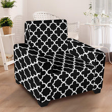 Load image into Gallery viewer, Quatrefoil Stretch Slipcovers With Elastic Edges Fit Up To 43&quot; Chairs
