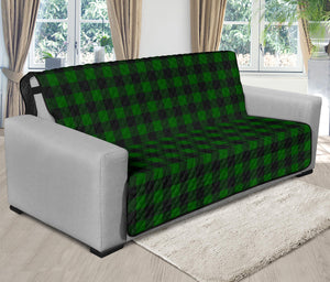 Green Buffalo Plaid 70" Futon Couch Cover Sofa Protector Farmhouse Decor