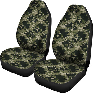 Skull Camouflage camo design car seat covers universal fit