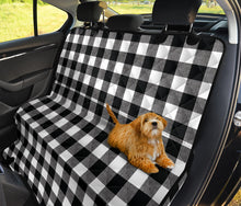 Load image into Gallery viewer, Buffalo Check Dog Hammock Back Seat Cover For Pets
