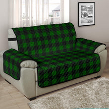 Load image into Gallery viewer, Green Buffalo Plaid 48&quot; Chair and a Half Couch Cover Sofa Protector Farmhouse Decor
