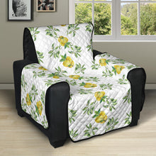 Load image into Gallery viewer, White With Lemon Pattern Furniture Slipcover Protectors
