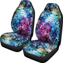 Load image into Gallery viewer, Rainbow Tie Dye Car Seat Covers
