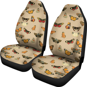 Vintage Moths and Butterflies Car Seat Covers