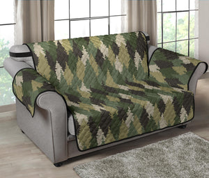 Pine Tree Pattern Camo Camouflage Slipcover Protector For  Living Room Furniture