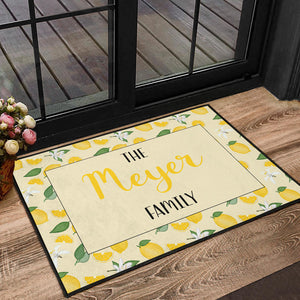 Lemon Pattern Meyer Door Mat