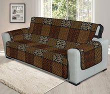 Load image into Gallery viewer, Animal Print Patchwork Pattern Furniture Slipcovers
